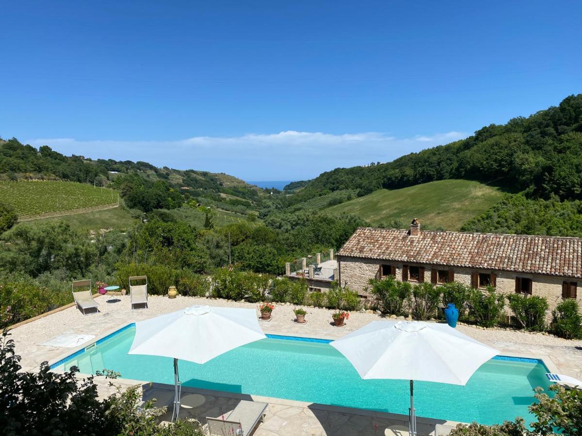 Apartamento Casa Delle Sorgenti Montefiore dellʼAso Exterior foto