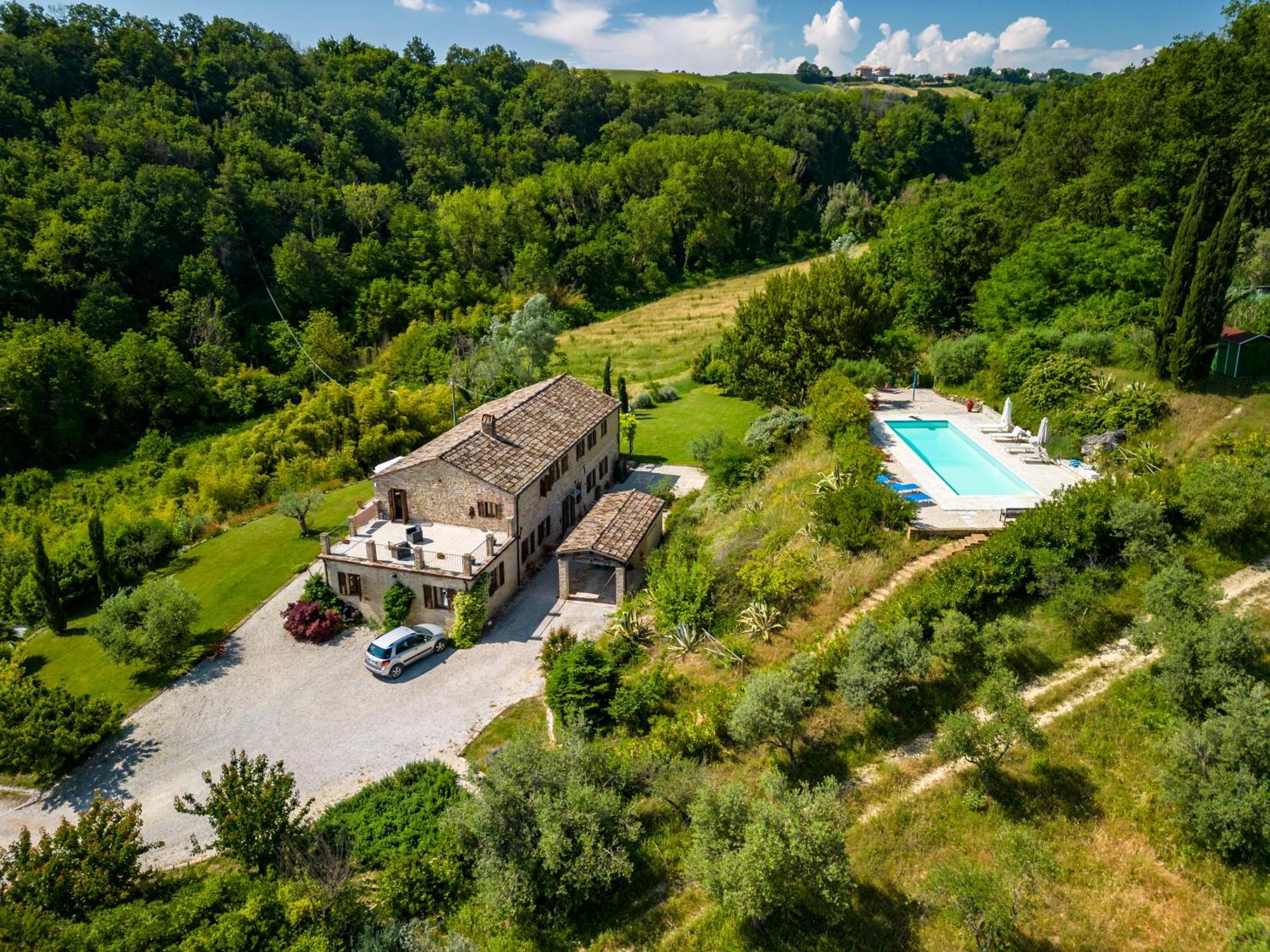 Apartamento Casa Delle Sorgenti Montefiore dellʼAso Exterior foto